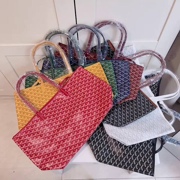 Handväska mamma och barn väska trendig äkta läder stor kapacitet shoppingväska bärbar hundtand väska för kvinnor