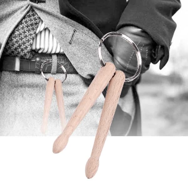 Nyckelringar Tränyckelringar Gadgets Mini Trumstockar