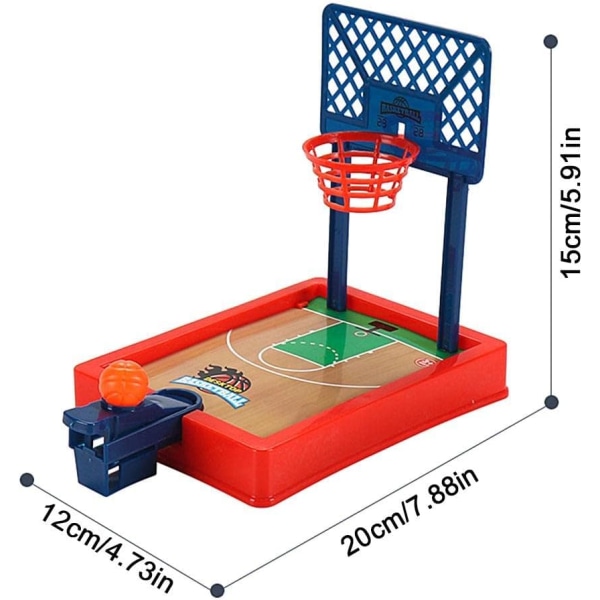 Mini Bordbasketbollspel, Mini Bordspel med Fingerflick för Barn och Vuxna