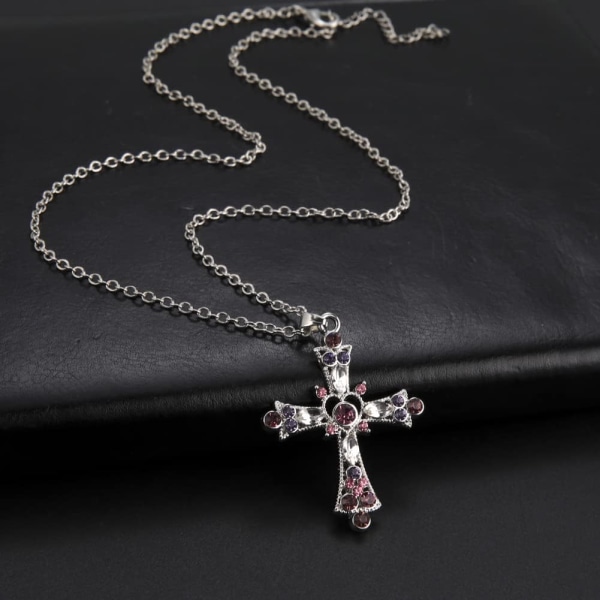 Cross Necklace for Women Religious Gift Jewelry Infinity Cru,ZQKLA