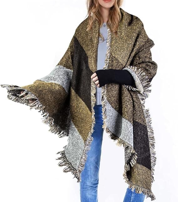 Chalier Mode Tørklæder til Kvinder Store Oversized Dame Sca,ZQKLA