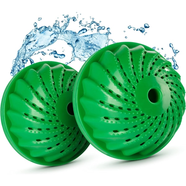 Tvättmaskinboll - Kit med 2 - Ekologiska tvättbollar f,ZQKLA