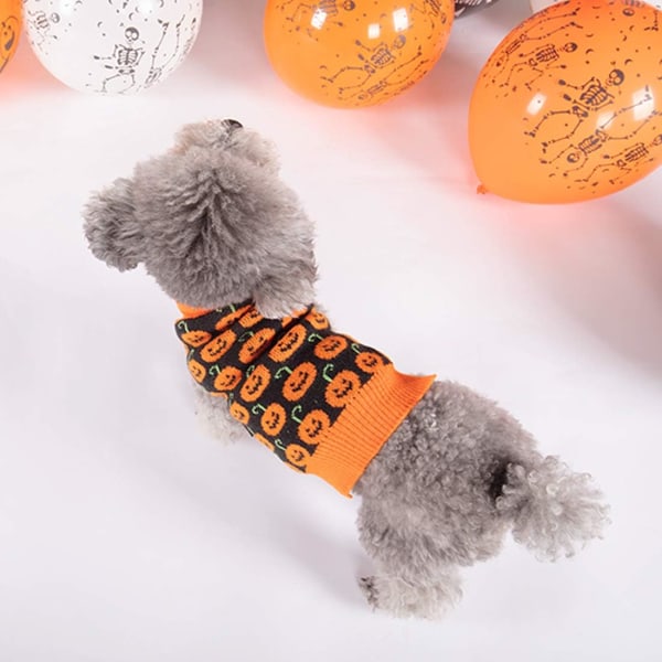 Halloween Hundetrøje Græskar Hundetrøje med Bæltehuller fo,ZQKLA
