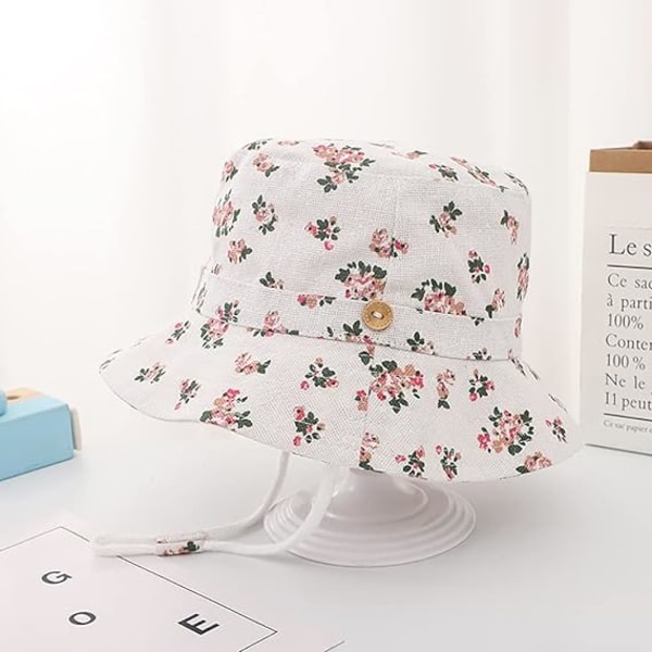 Dewenwils Unisex Spand Hat Baby Børn Solhat Fiskerhat Pige B