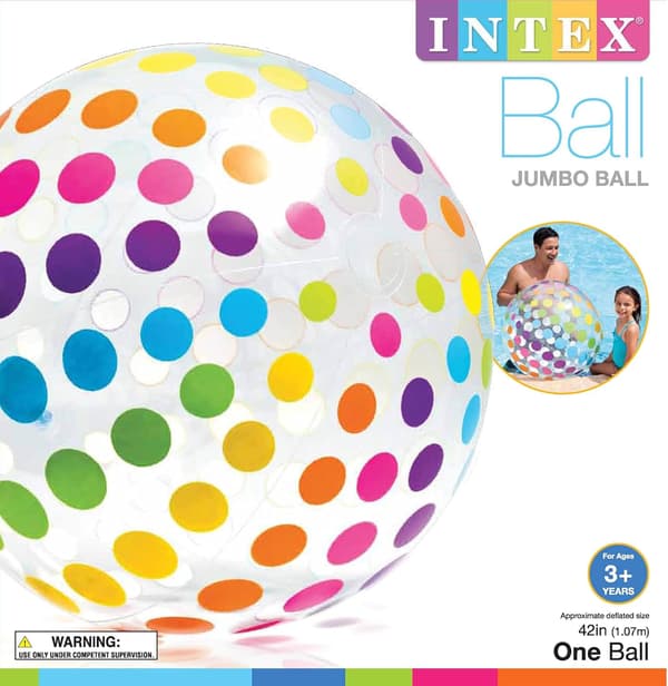 Intex - 59065NP - Vesi- ja rantapeli - Jumbo pallo