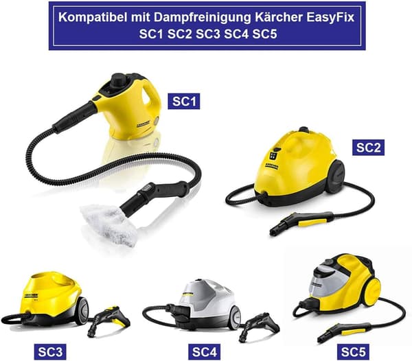 Moppe Erstatningsputer Mikrofiberkluter for Håndmunnstykke Acce, ZQKLA