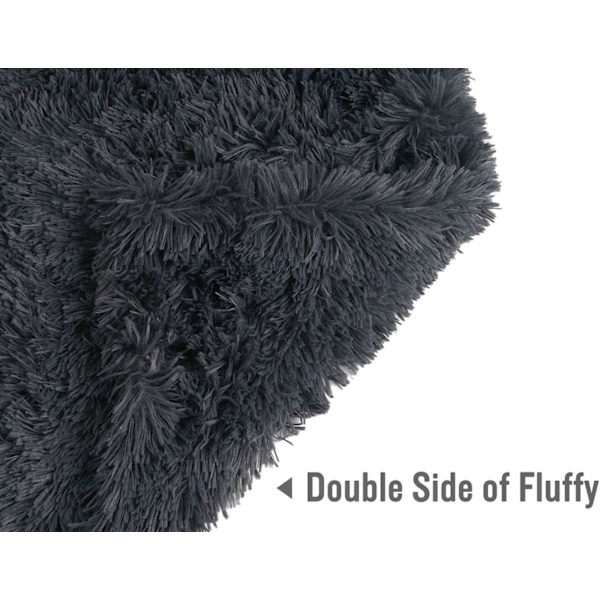 Dewenwils Superblødt dobbeltsidet plysset fluffy hundetæppe varmt S