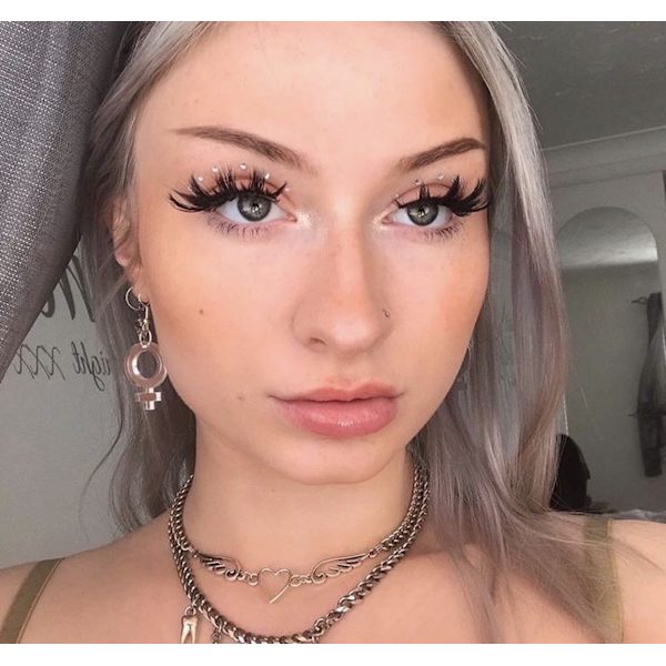 Ängelhjärta Ving Choker Gotisk Indie Y2k Uthållig Pe,ZQKLA