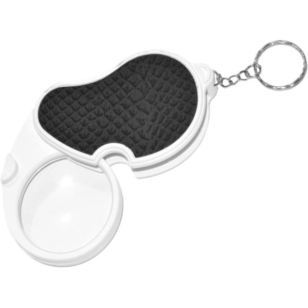 1 x 5-rums LED Lup - Håndholdt Forstørrelsesglas, ZQKLA
