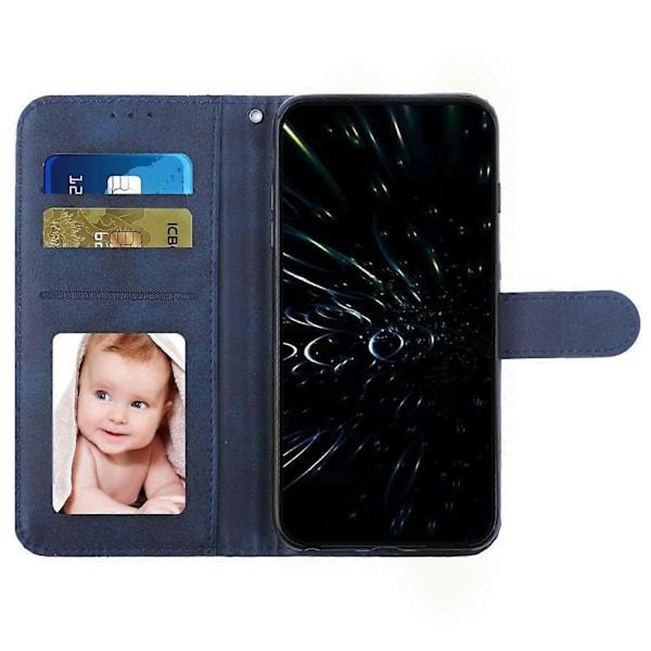 Til Motorola Moto G05 4G Etui Stand Flip Beskyttende Læder Telefon Cover Style D