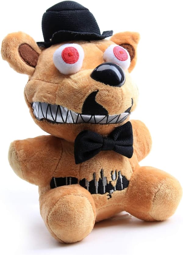 Freddyn FNAF Nightmare Freddy Five Nights FNAF pehmolelu kangaslahja 18cm