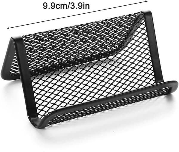 6-pack Metallnät Visitkortställ för Kontor