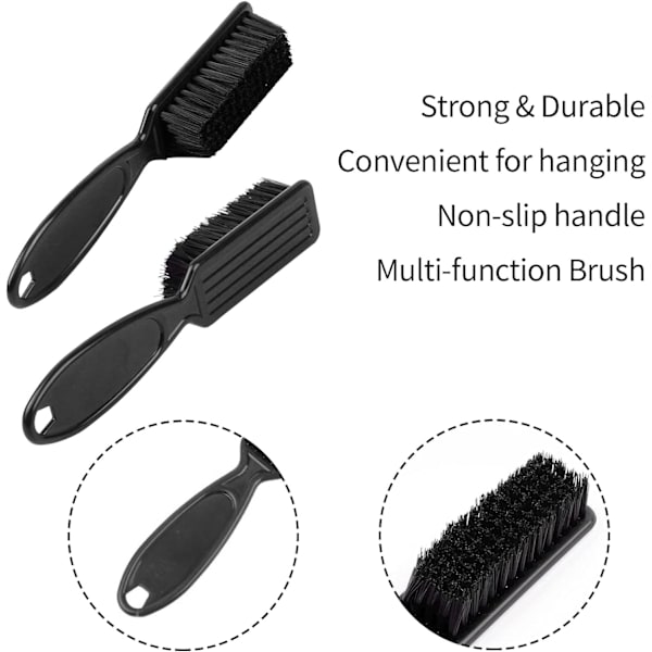 2 st Fade-borstar - Rakblad Rengöringsborste Klipparblad, ZQKLA