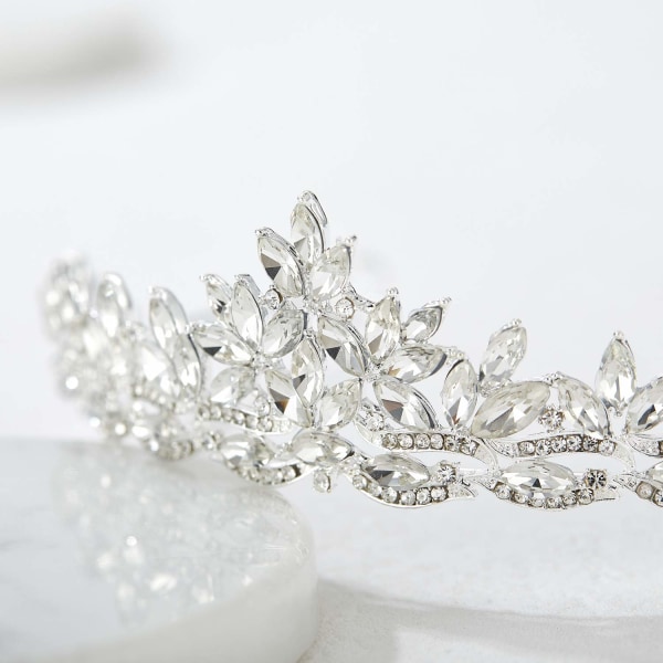 Rhinestone Bröllop Tiara för Brud & Blomsterflickor - Princes,ZQKLA