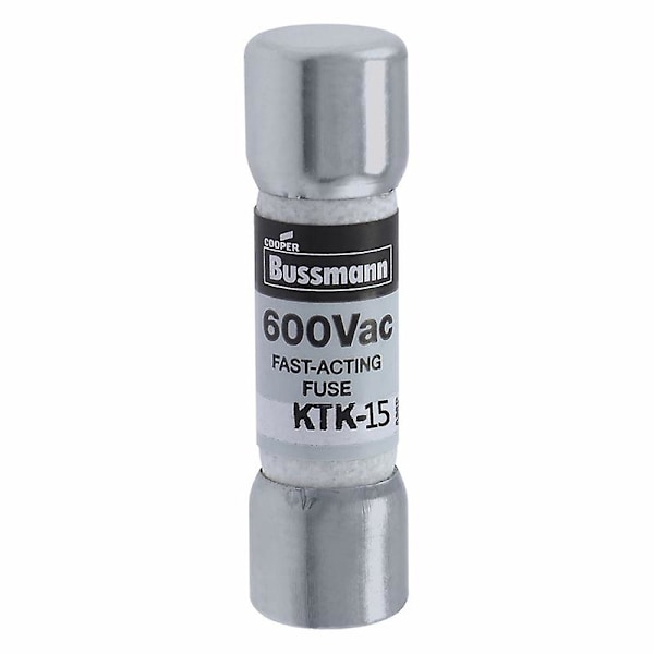 Multimeter sikring 15A 600V hurtigsikring KTK-15 10X38MM SHYTMV