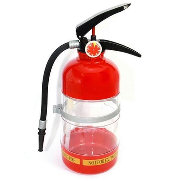 Dryckdispenser i form av en brandsläckare
