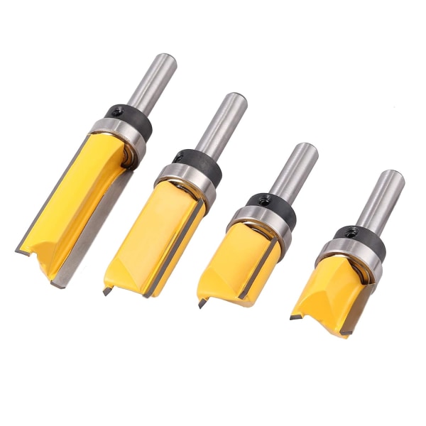 4 stk. 8mm Tre Freser Kopifreser Med Skaft, ZQKLA