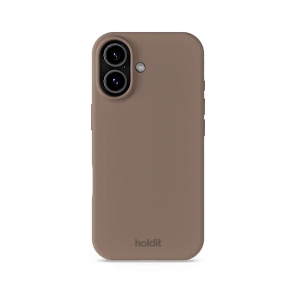 holdit iPhone 17 Silikonikuori Mocha Brown,su