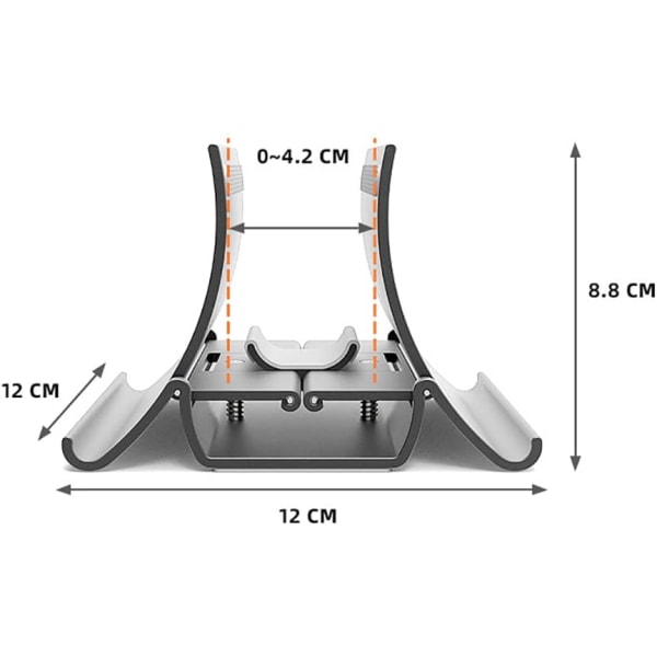 Vertikal bærbar stativ - plassbesparende - for alle bærbare modeller, ZQKLA