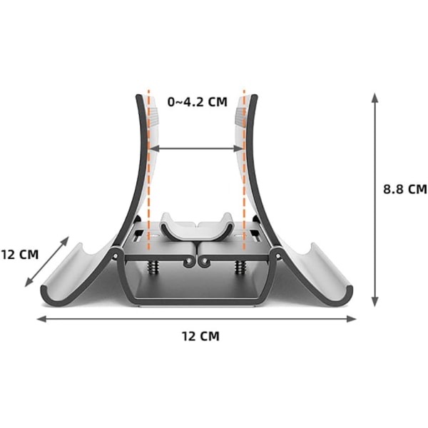 Vertikal bärbar stativ - platsbesparande - för alla bärbara modeller, ZQKLA