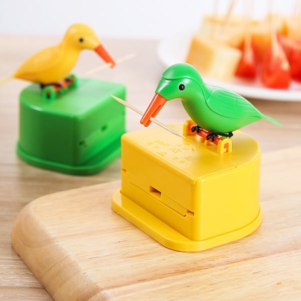 Cute Bird Shape Toothpick Box Toothpick Box Home Party Hotel,ZQKLA