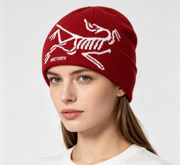 Arcteryx Bird Head Toque for voksne / Orca / ONE Red