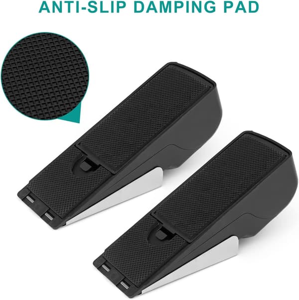 2 Stk. Dørstoppere med Alarmfunktion - 120 dB, Dørstopper, ZQKLA