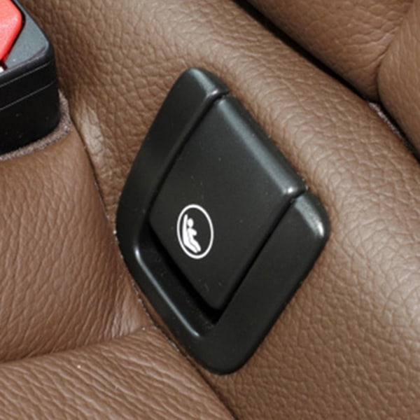 Auton takaistuimen koukku ISOFIX-kansi Lasten turvaistuin Volvo V60 V90 XC40 XC60 S60 S90 Auton takaistuimen koukku Musta