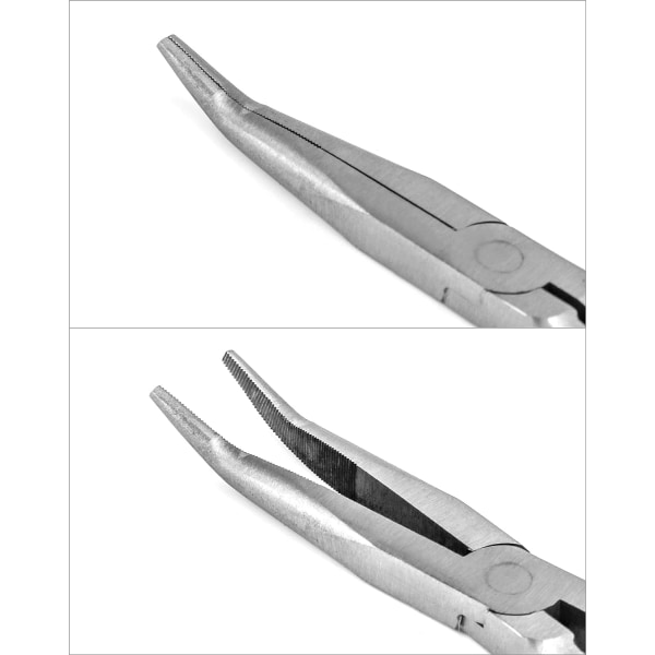 Taivutetut kärkipihdit, pitkät kärkipihdit, 280 mm / 11\", 25 astetta, ZQKLA