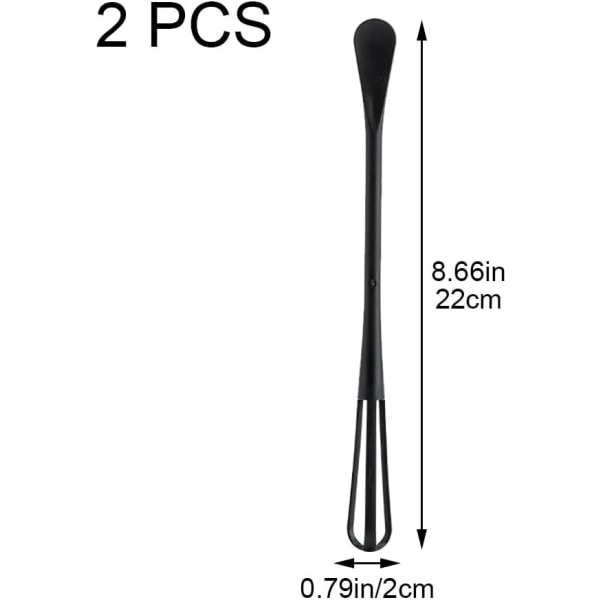 2 kpl Muoviset Munavaahdottimet Mini Monitoiminen Munavaahdin Keittiöväline
