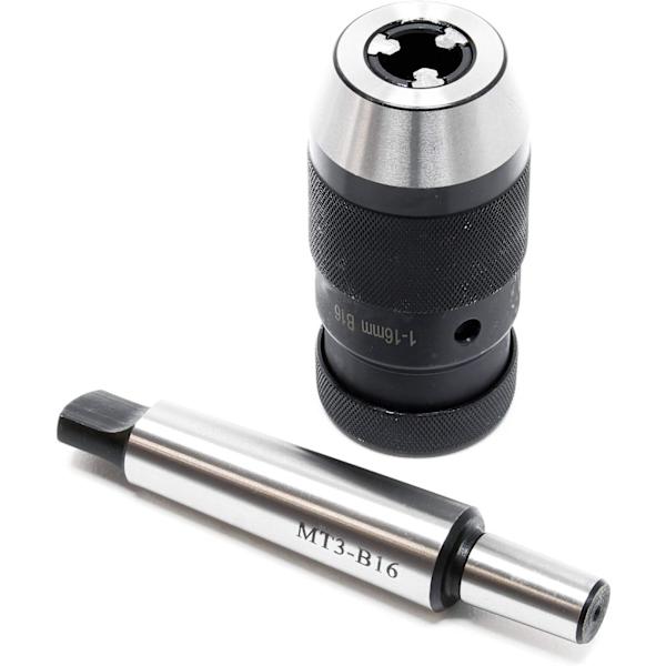 MT3 - B16 borrchuck med 16 mm spännvidd Integrerad mo, ZQKLA