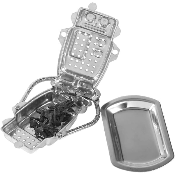 Rustfrit Stål Løsblad Te-Infuser Bold Si Filter Diffu