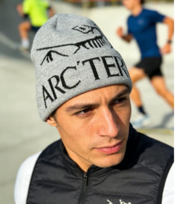 Arc'teryx Bird Word Toque Grå Void Ullmössa Unisex Varm Vinter