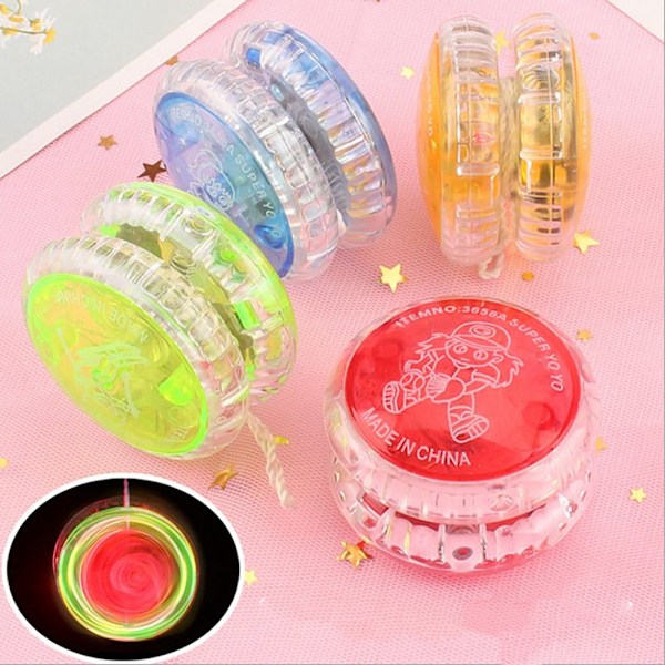 10 st/set Barn Yo-yo Lysande Nya Led Blinkande Boll Par, ZQKLA