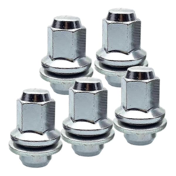 5x Hjulmutter Rostfri M12 X 15 Passar Jaguar Xf Xks X Type C2c35294