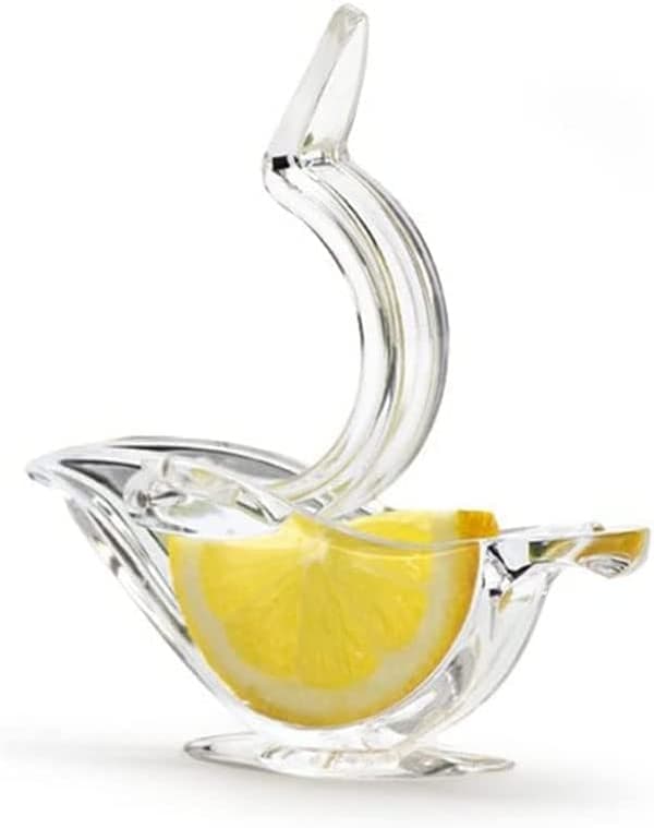 Ny Manuell Citronpress i Akryl, Bärbar Transparent
