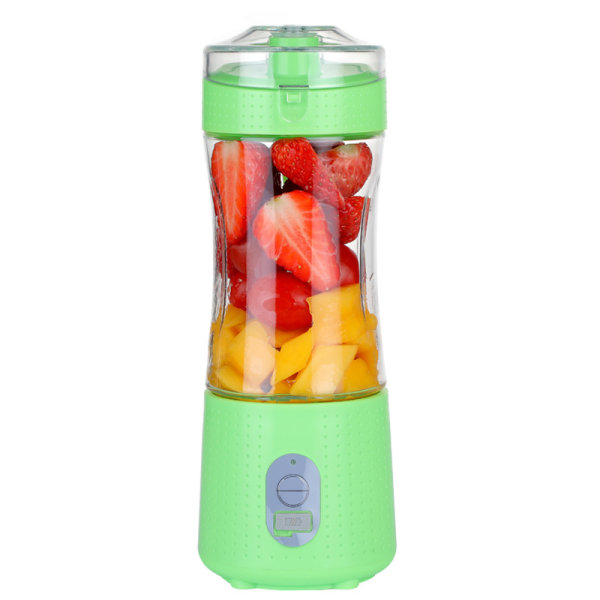 （Grön）BPA-fri portabel blender, personlig blender för, ZQKLA