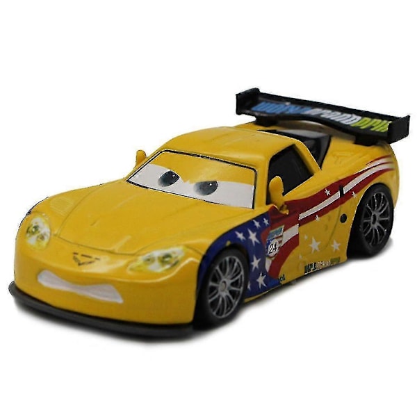 Autot No. 24 Amerikkalainen kilpa-ajaja Jeff Alloy lasten sarjakuva lelu simulaatio automalli