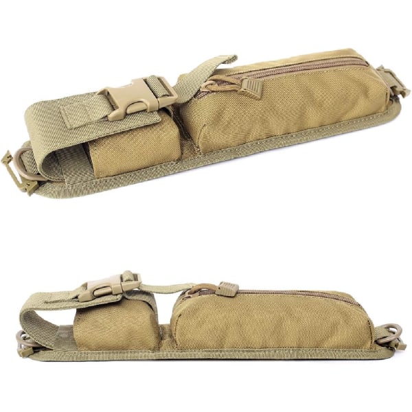 （Khaki Color）Ytterligere taktisk Molle Pouch-ryggsekk Crossb, ZQKLA