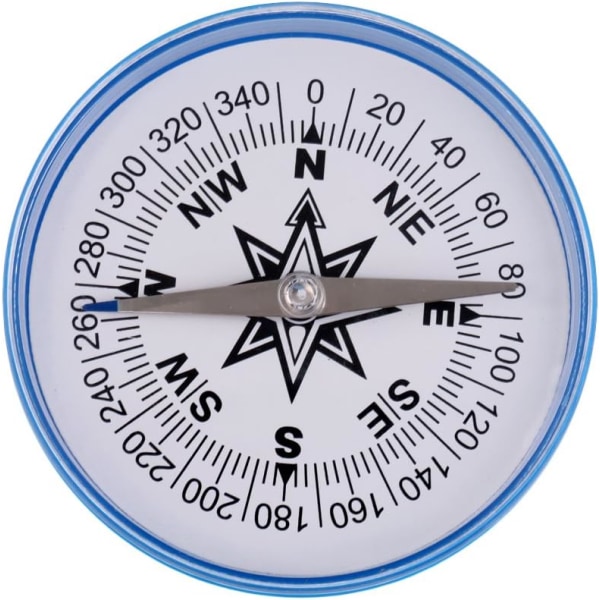 100 mm stor rund bärbar kompass för utomhusundervisningsläger, ZQKLA