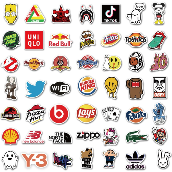Laptop Stickers Pack 101st Cool Stickers Variety Vinyl Car ,ZQKLA