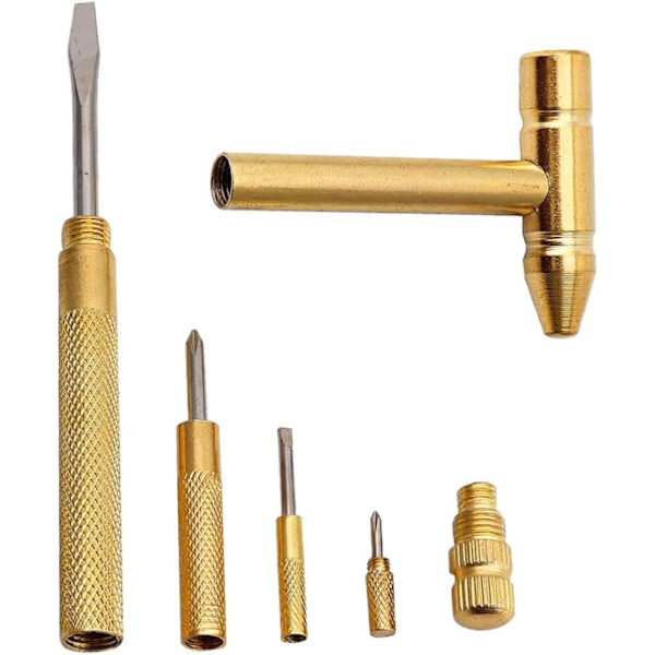 Messinghammer mini hammer hammer kobberbelagt hammer med go, ZQKLA