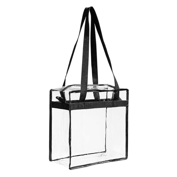 Transparent väska-tålig Pvc-plast Transparent väska med justerbar