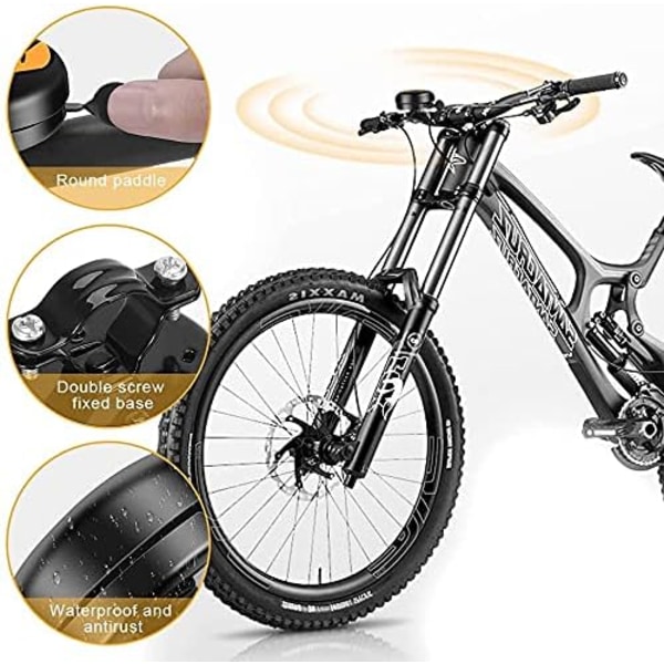 Cykelklocka för barn, 1 bit cykelklocka, cykelklocka för vuxna, tillverkad av ZQKLA