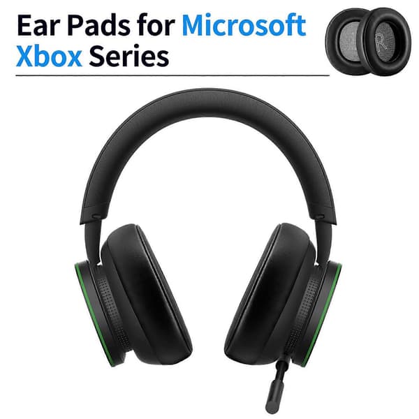 Øreputer Erstatning for Microsoft Xbox Series Trådløst Headset Xbox X|S, Xbox One