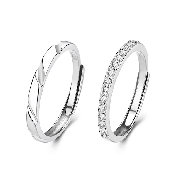 14K Guldpläterad Massiv 925 Sterling Silver Simulerad Diamant, ZQKLA