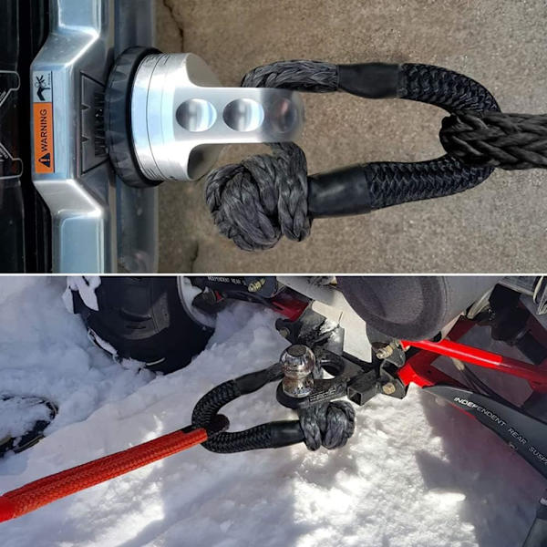 2 kpl Pehmeät köydet mönkijöille, veneille ja kuorma-autoille, One Pi, ZQKLA