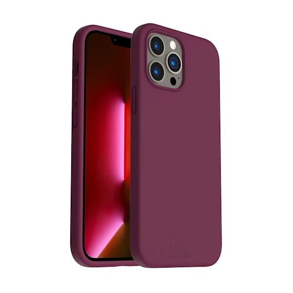 iPhone 13 Pro Max Deksel - Silikon Rød Rvelon Rød,su