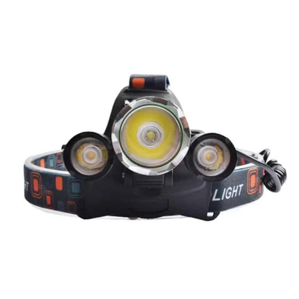 Profesjonell LED-hodelykt (5000 Lumen) - Multifunksjonell og Oppladbar,su