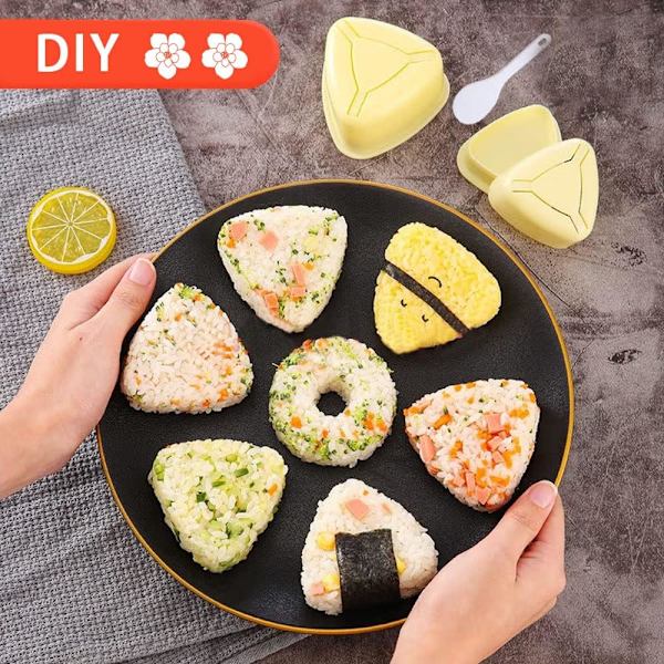 Sushiform, 2-pack Sushiform Set, DIY Form, Triangulär Sushi M,ZQKLA